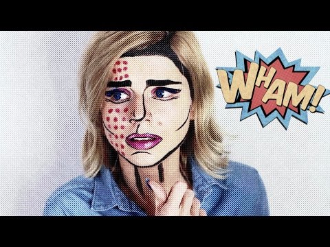 Видео: Макияж POP ART! Битва блогеров Lancome!