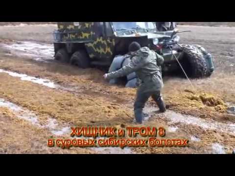 Видео: ХИЩНИК и ТРОМ-8  (совместный поход по сибирским болотам)