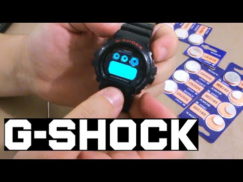 Видео: G-Shock – меняем батарейку дома