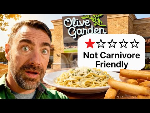 Видео: Чтобы отпраздновать 950 дней Carnivore, я отправился в Олив Гарден!