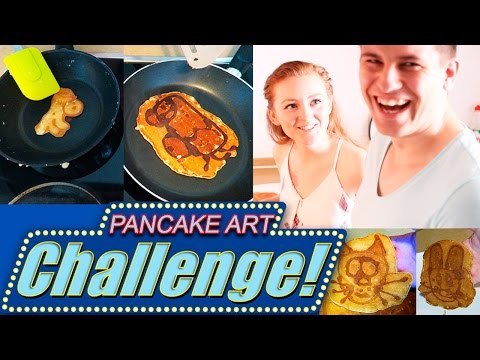 Видео: PANCAKE ART CHALLENGE! | БЛИННЫЙ ВЫЗОВ! | SWEET HOME