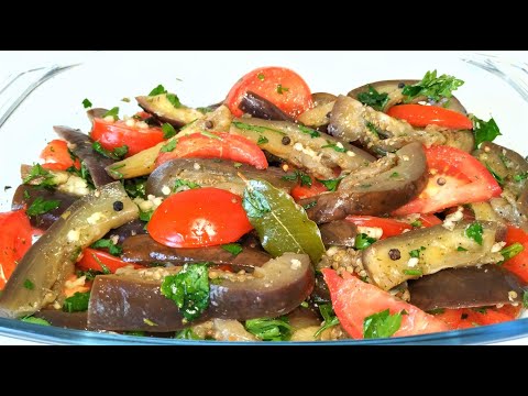 Видео: Маринованные Баклажаны как Грибы! От этой Закуски Невозможно Оторваться!