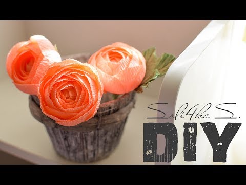 Видео: DIY soli4ka_s Піоновидна троянда CORAL/ пионовидная роза CORAL/ rose  CORAL