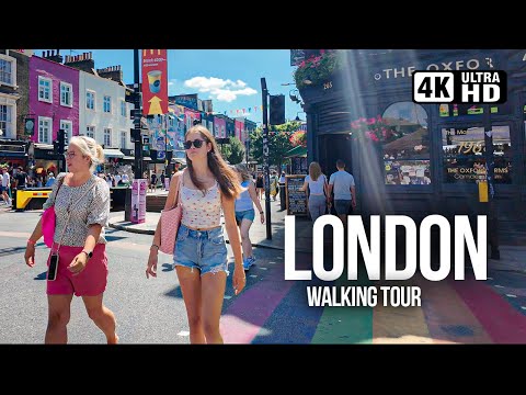 Видео: ЛОНДОН, Англия 🇬🇧 Дикий облик Камден-тауна | Пеший тур 4K