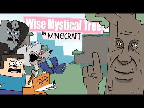 Видео: MINECRAFT: МУДРОЕ МИСТИЧЕСКОЕ ДЕРЕВО ЗНАЕТ МНОГО (АНИМАЦИЯ)