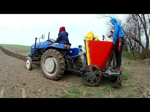 Видео: Працює JINMA 220 посадка картошки САДЖАЛКОЮ  /UA/