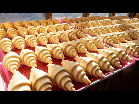 Видео: Святая моли! Такой процесс приготовления маслянистого круассана Соленый хлеб 24/7