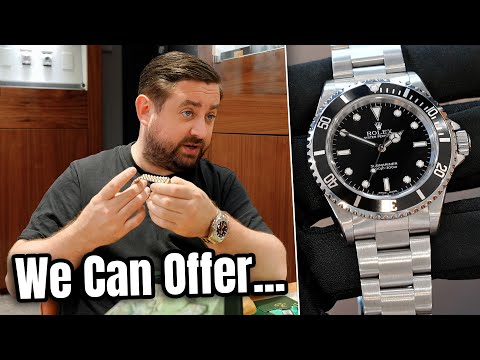 Видео: Мы пытаемся купить его полную коллекцию часов (Rolex, Panerai, Breitling)