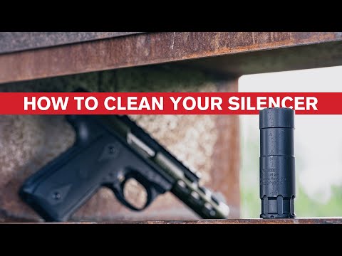 Видео: Лучший способ чистки глушителя — как чистить глушитель 22 калибра #nfa #howto #silencer