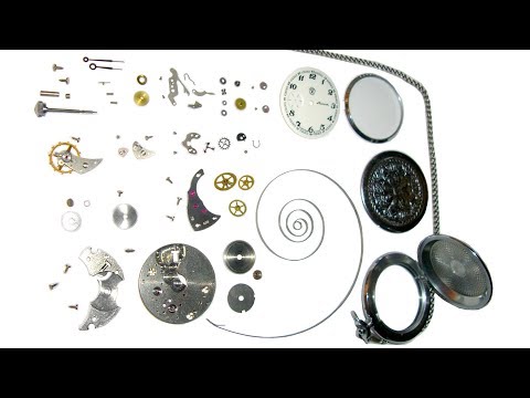 Видео: Карманные часы Молния 3602 - сборка. Taschenuhr Molnija - Zusammenbau. (pt2/2)