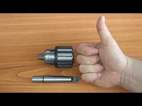 Видео: Качественный кулачковый патрон В16 с конусом морзе для сверлильного или токарного станка