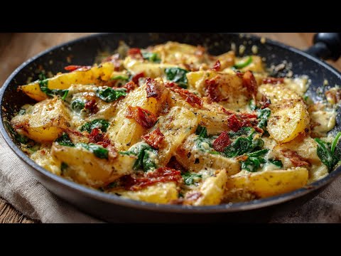 Видео: Картофель "Женись на мне"! Простой и вкусный рецепт на одной сковороде!