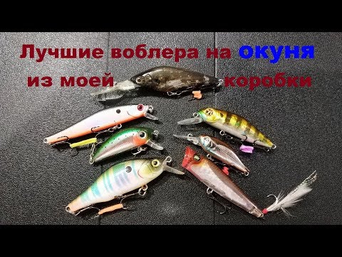 Видео: Видеообзор лучших воблеров для ловли окуня из моей коробки по заказу Fmagazin