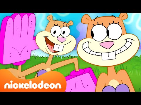 Видео: Губка Боб | Лучший день Сэнди — 45 минут подряд 🐿️ | Nickelodeon Cyrillic