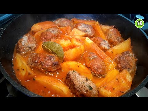 Видео: Готовлю ВКУСНЫЙ ужин в сковороде: из КАРТОФЕЛЯ и ФАРША!