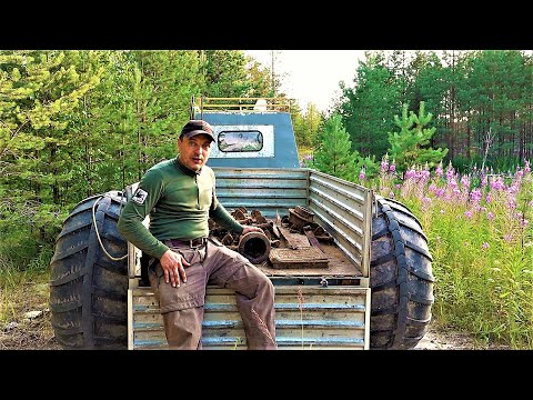 Видео: ТРАКИ пошли ПАЧКАМИ! ИСКАЛ - НАШЁЛ! НАШЁЛ ТРАКТОРНУЮ СТОЯНКУ, ДОБРАЛСЯ ДО ИЗБЫ, ГОТОВЛЮ! ЩУКУ