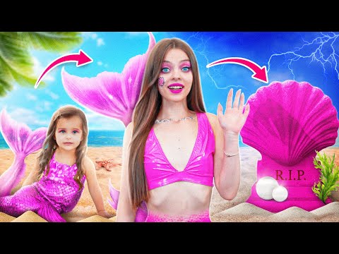 Видео: Русалочка от Рождения до Смерти! Русалка Стала Человеком!