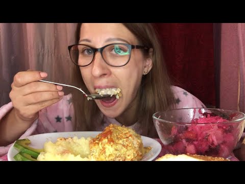 Видео: Винегрет с пюрешкой и тефтельки вкуснятина на ужин