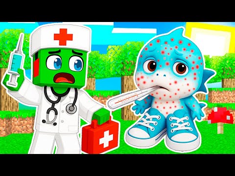 Видео: МАЛЫШ ТРАЛАЛЕРО ЗАБОЛЕЛ и Я СТАЛ ВРАЧОМ ЧТОБЫ ВЫЛЕЧИТЬ ЕГО В МАЙНКРАФТ