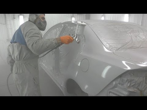 Видео: МитсуБАМ! Покраска мокрый по мокрому в полняк!