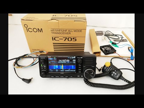 Видео: Демонстрация работы ICOM IC-705