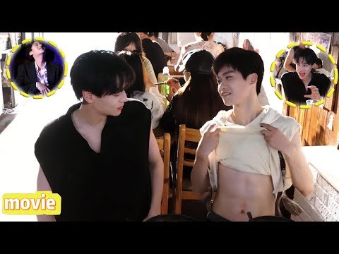 Видео: Закулисье🔥Да Бао соблазняет Чи Чина💘Чи Чин полностью погружен,рука на прессе,в голове только страсть