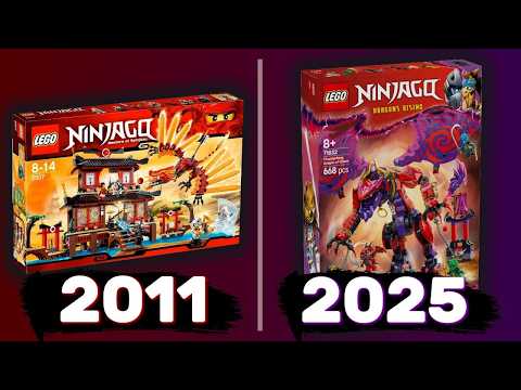 Видео: ЛУЧШИЕ НАБОРЫ ЛЕГО НИНДЗЯГО 2011-2025 / NIKITAreview