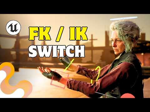 Видео: FK IK Switch в Control Rig | Unreal Engine 5.6