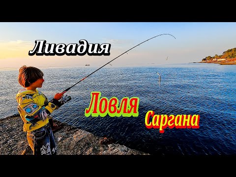 Видео: Новый Спиннинг в Деле. Ловля саргана на пилькер. Морская рыбалка в Ливадии