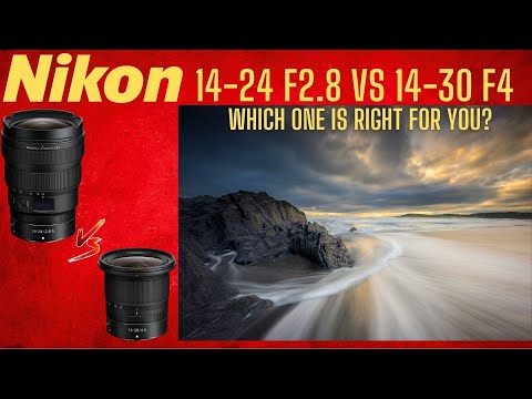 Видео: Объектив Nikon Z 14-24 F2.8 S и Z 14-30 F4: какой из них подойдет именно вам?