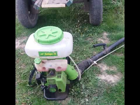 Видео: Відгук на бензиновий оприскувач Дніпро-М  3wf-3