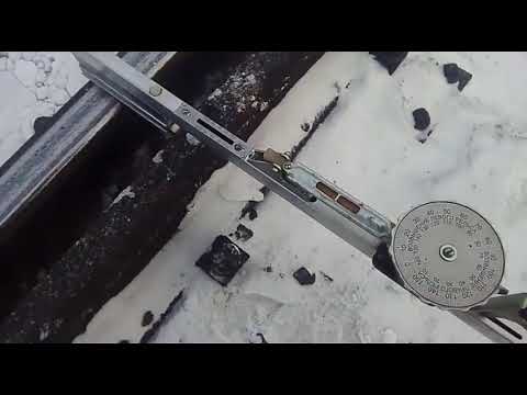 Видео: Шаблон путейца ЦУП-3 обзор