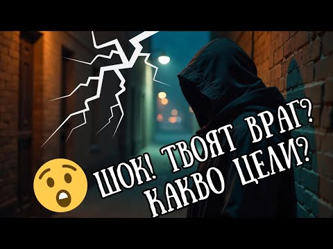 Видео: 😲 ШОК! ТВОЯТ ВРАГ! Какво планира ТАЙНО? За какво ти завижда? #тарочетене #враг #венератаро #завист