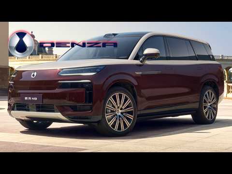 Видео: Обновлённый Denza N9 2026: скорость Porsche и комфорт Range Rover