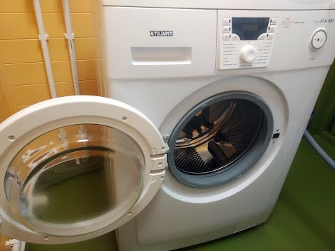 Видео: Стиральная машина ATLANT 50У82 на даче