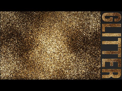 Видео: Эффект блесток в Photoshop (тонкая текстура блесток) Как создать узор в Photoshop