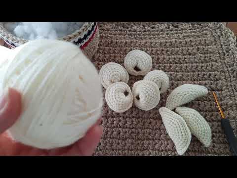 Видео: Как связать еду/Пельмени и вареники/ #knitting #вязание