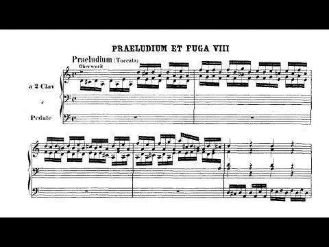 Видео: И. С. Бах - Токката и фуга для органа ре-минор «Дорийская», BWV 538 - Лионель Рогг