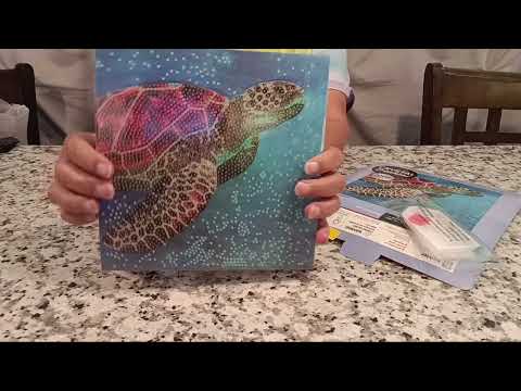 Видео: Распаковка/распаковка алмазной картины Target/Five Below