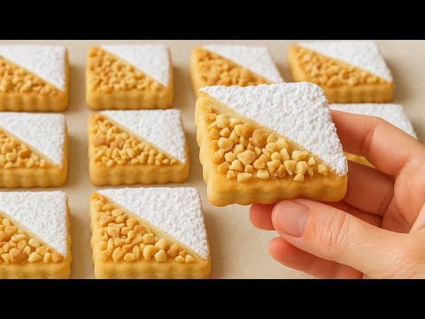 Видео: Рецепт за 10 минут! Печенье тает во рту! Вкусное и простое, которое вы будете готовить каждый день