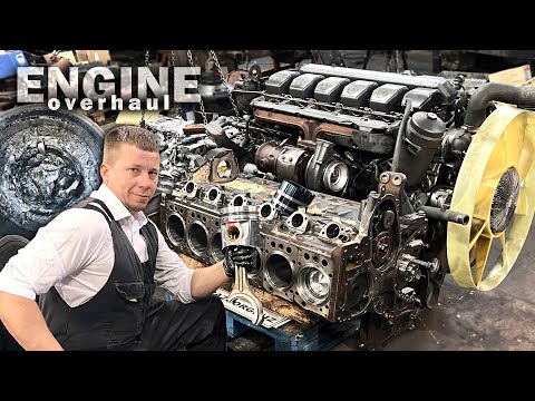 Видео: ПОЛНАЯ СБОРКА И ЗАПУСК ДВИГАТЕЛЯ. ОТ НАЧАЛА ДО КОНЦА. MERCEDES AXOR OM457