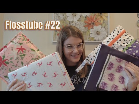 Видео: Flosstube #22: Незавершенные работы и планы на ноябрь, окрашивание ткани и рождественский финиш!
