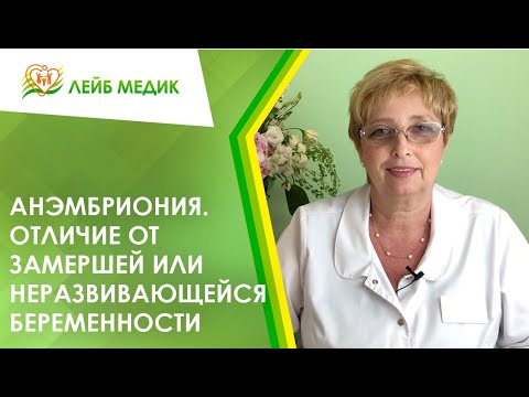 Видео: ⛔ Анэмбриония. Отличие от замершей или неразвивающейся беременности