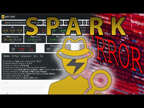 Видео: Обзор мода Spark | Поиск нагрузки на игру | Minecraft 1.19.2