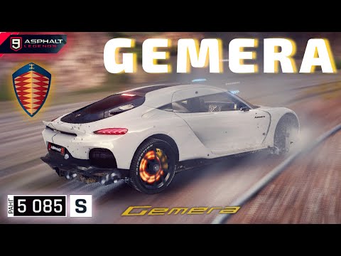 Видео: Asphalt 9 : KOENIGSEGG GEMERA В ЗОЛОТЕ ! Сетевой тест-драйв (Ранг 5085)✨
