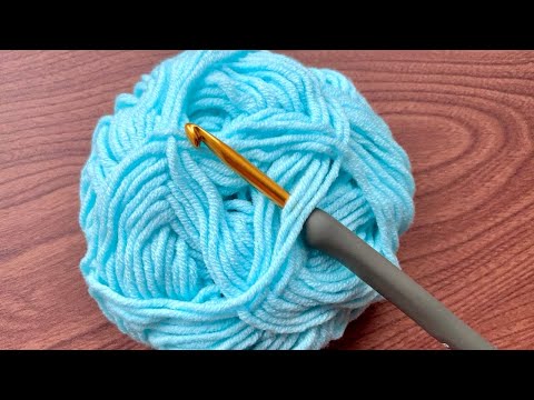 Видео: СМОТРИ! Так красиво и просто! Ваш новый любимый узор для вязания крючком: простой узор для начина...