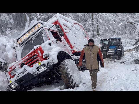 Видео: В СНЕЖНОМ ЛАГЕРЬЕ СНИЖАЛСЯ КАРАВАН