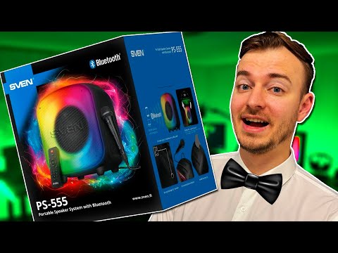 Видео: Караоке-куб SVEN PS-555 ДЛЯ НОВОЙ РАБОТЫ ЗА 6.000руб.