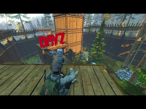 Видео: Построили атмосферную базу и вынесли соседей - DayZ