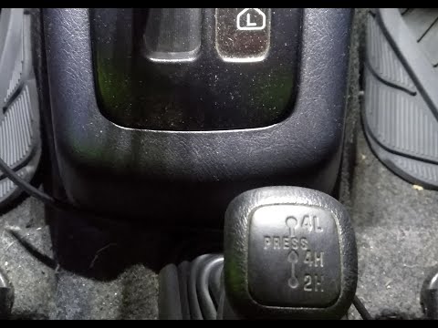 Видео: ММС Паджеро Мини- самовыключение пониженной передачи, баг или фича?
